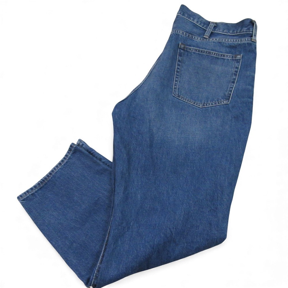 J Crew Mens Classic Jeans‎ 38 X 32 Regular Blue 100% Cotton Straight Leg